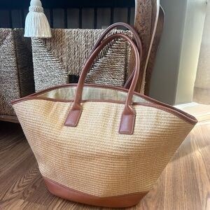Katie Loxton Raffia Tote Bag